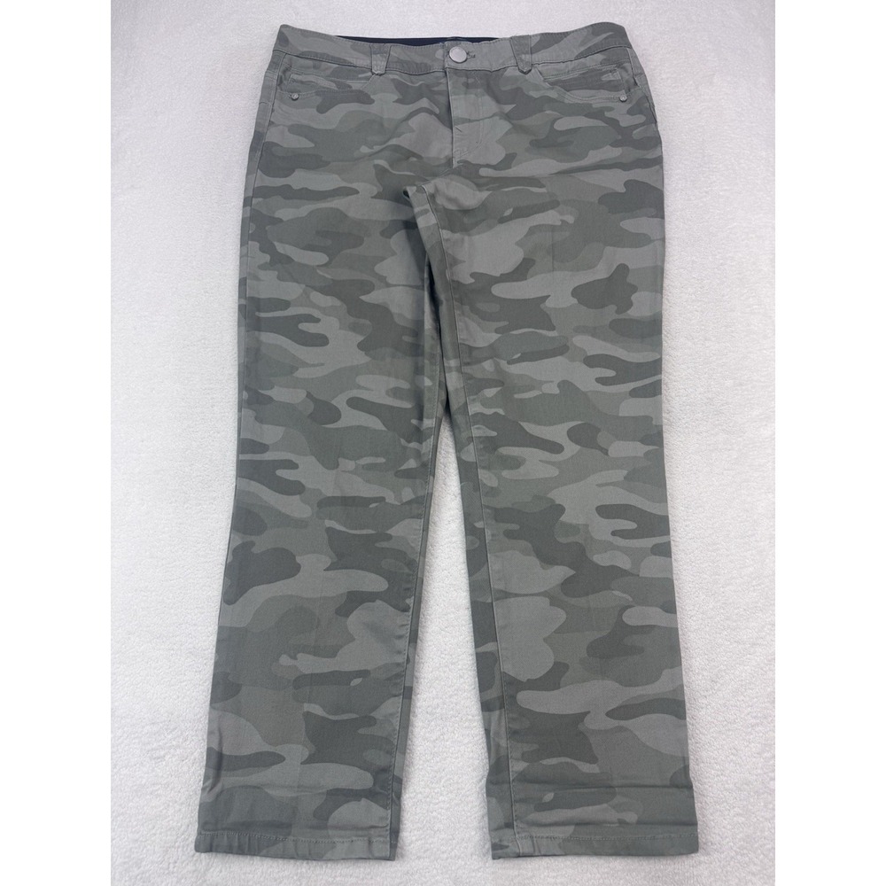 Democracy Jean Womens 14 Camo AB Solution High Rise Pocket Utility 35x28